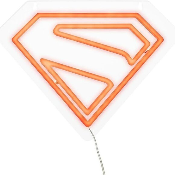 DC Superman Neon Light NIB - Picture 1 of 3
